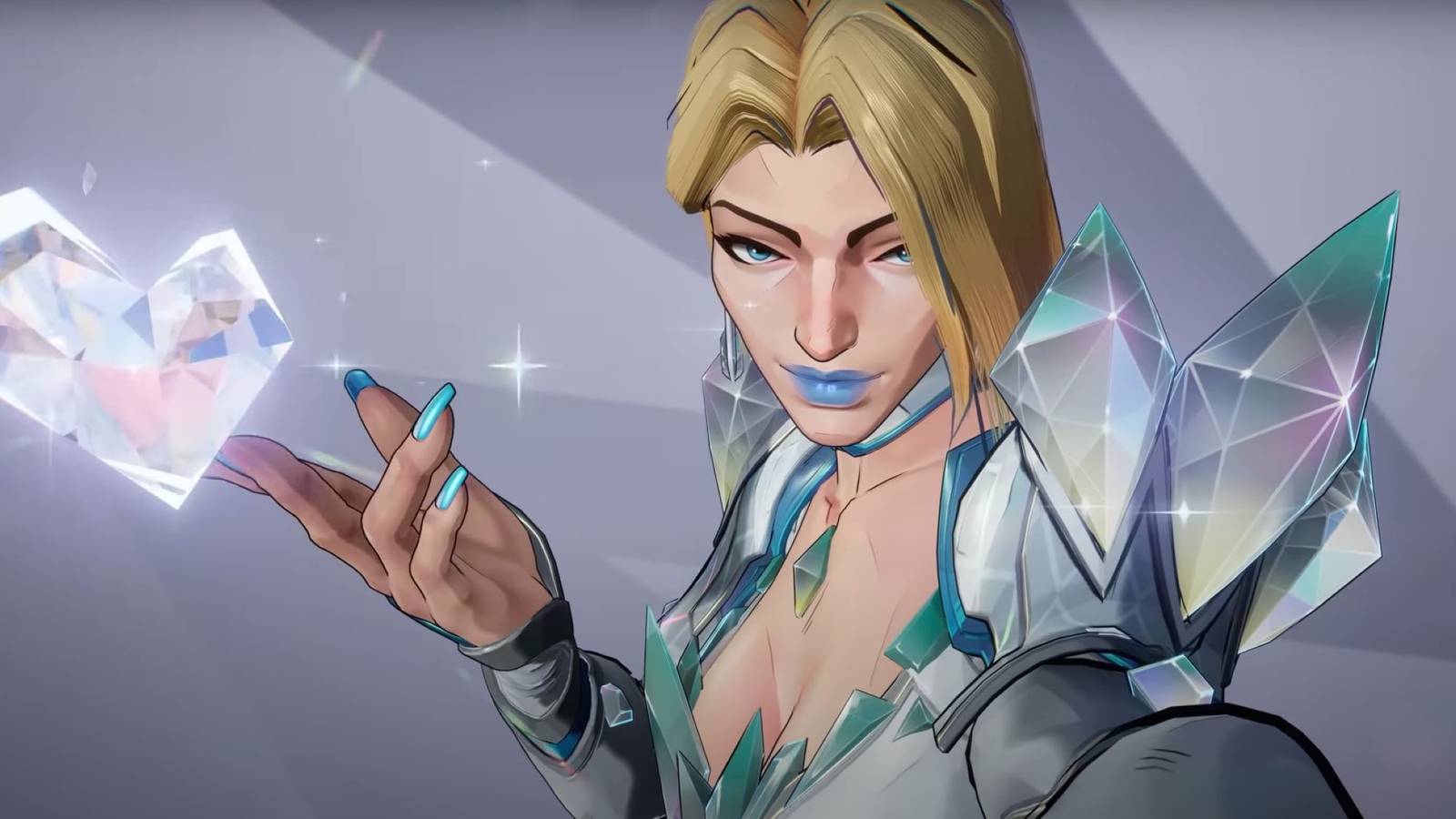 marvel rivals' emma frost with diamond heart