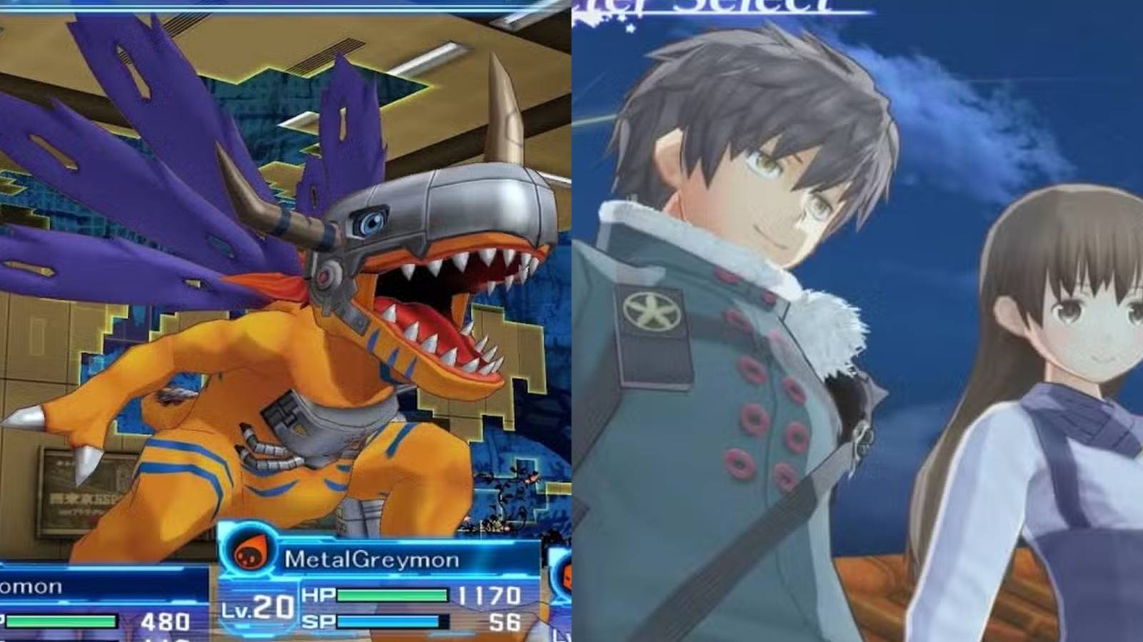 Digimon Story Cyber Sleuth & Summon Night 6 Lost Borders