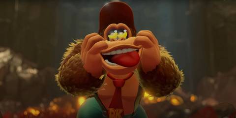 revamped donkey kong character in donkey kong bananza.