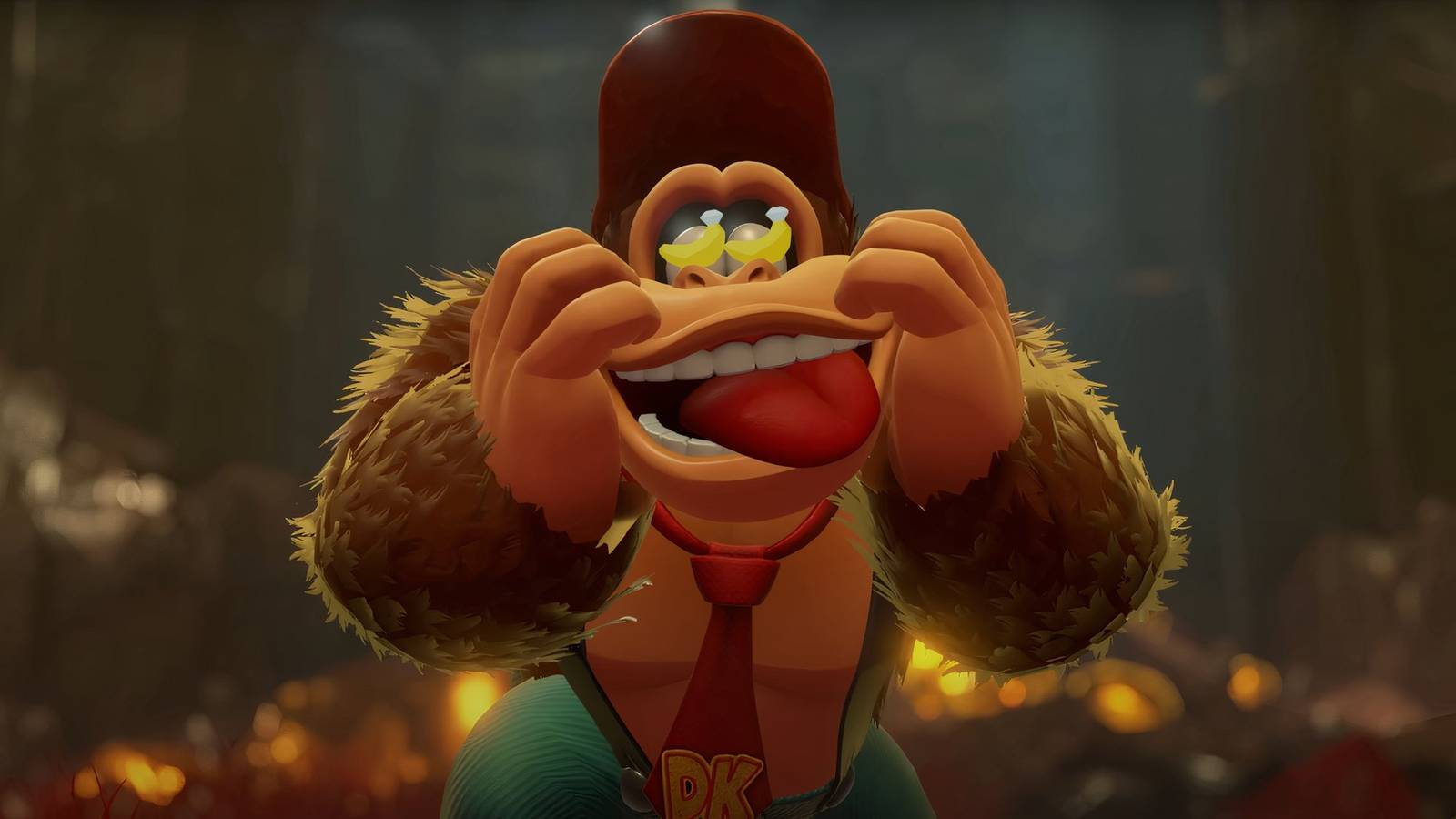 revamped donkey kong character in donkey kong bananza.