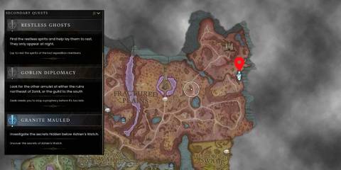 Doric Granite Mauled Quest Start Location RuneScape Dragonwilds