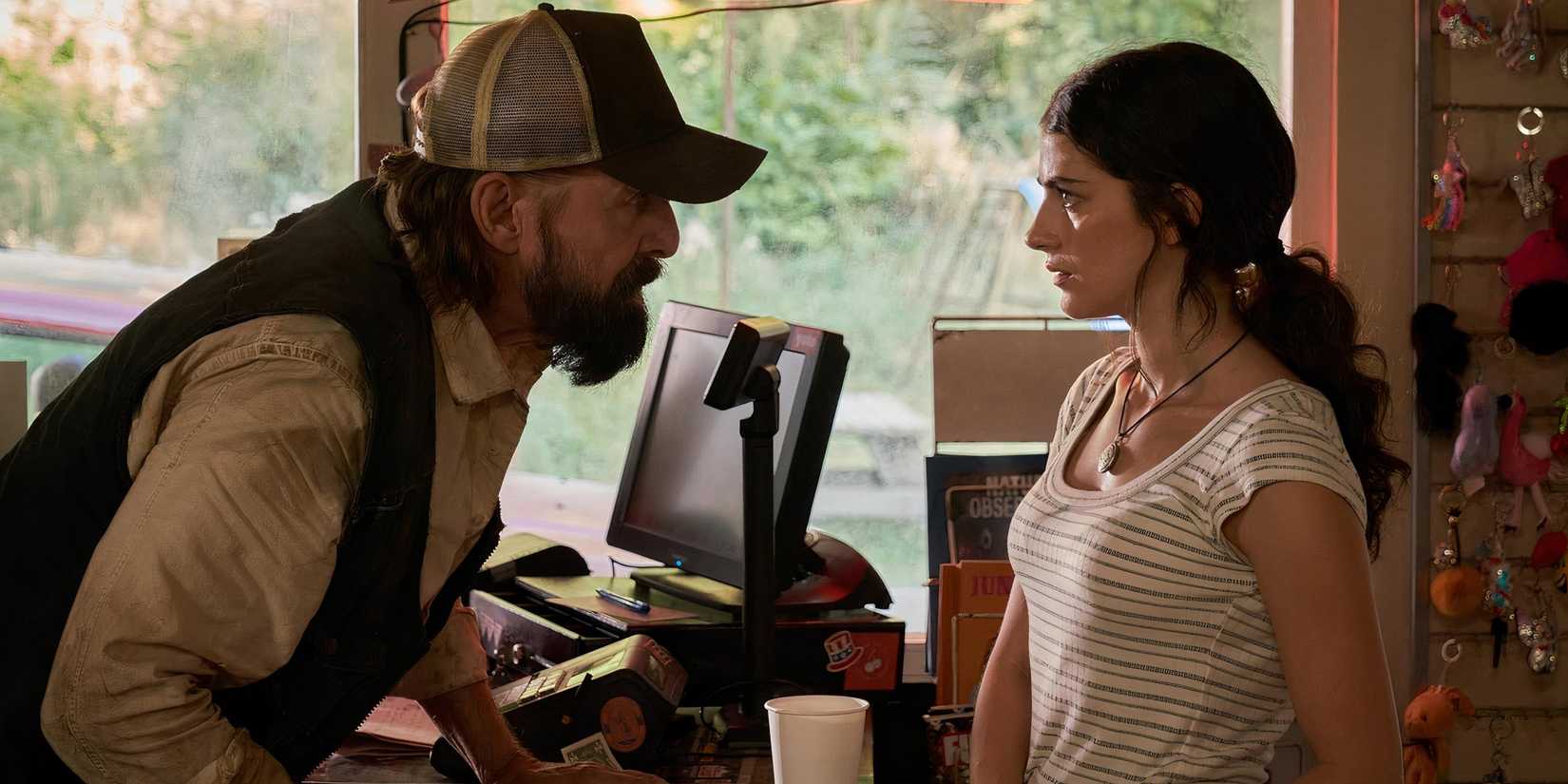 Dr. Hill and Clover in Until Dawn (Movie)