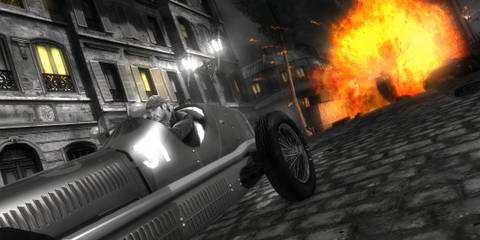 Driving in The Saboteur