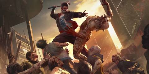 Dying Light 2 Stay Human fighting off zombies key art