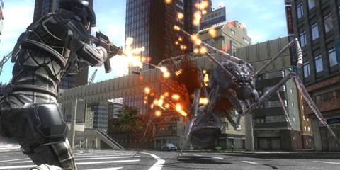EARTH DEFENSE FORCE 4.1 The Shadow of New Despair gameplay
