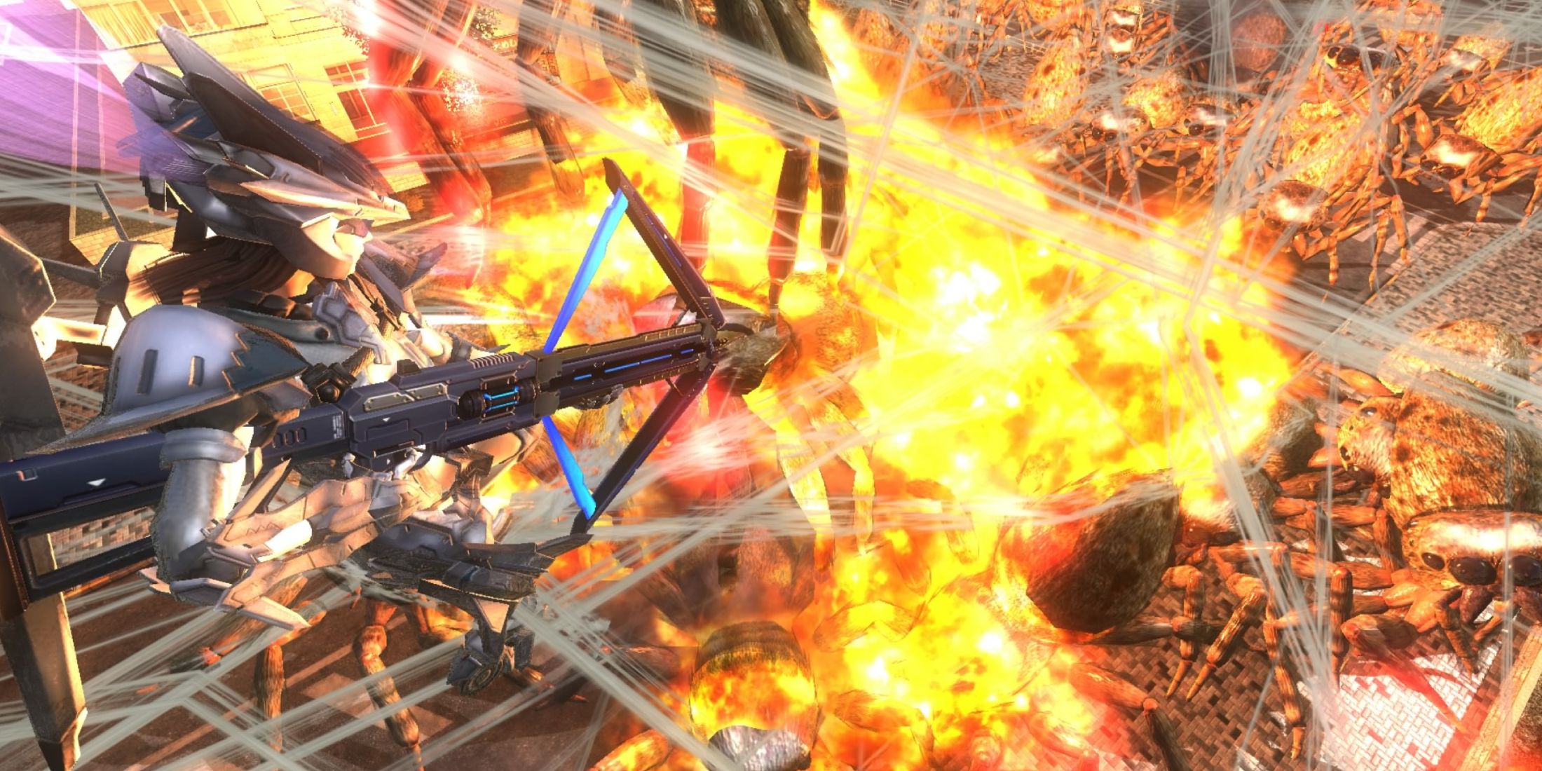 Earth Defense Force 4.1_ The Shadow of New Despair explosion