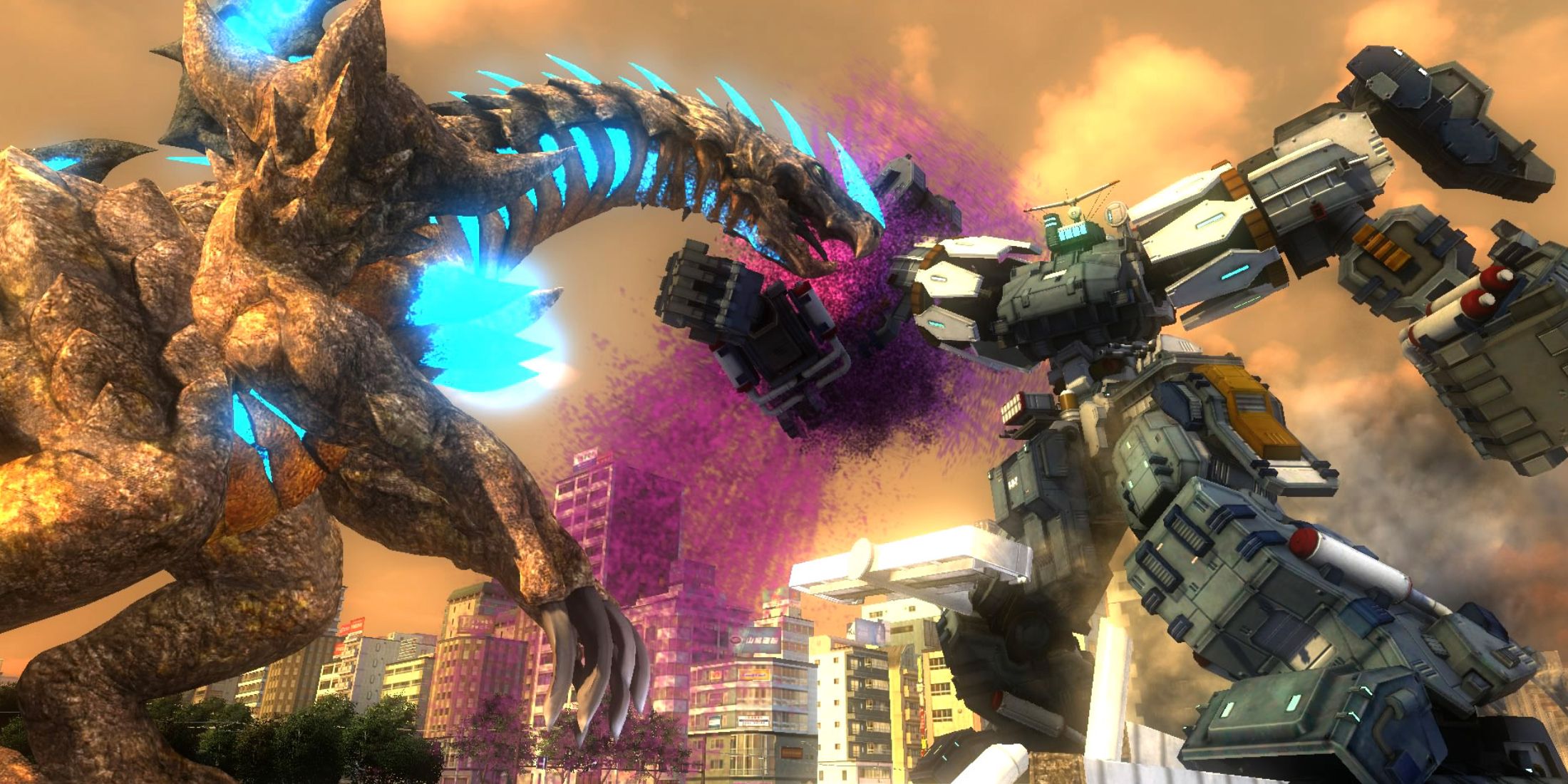 Earth Defense Force 4.1_ The Shadow of New Despair kaiju fight