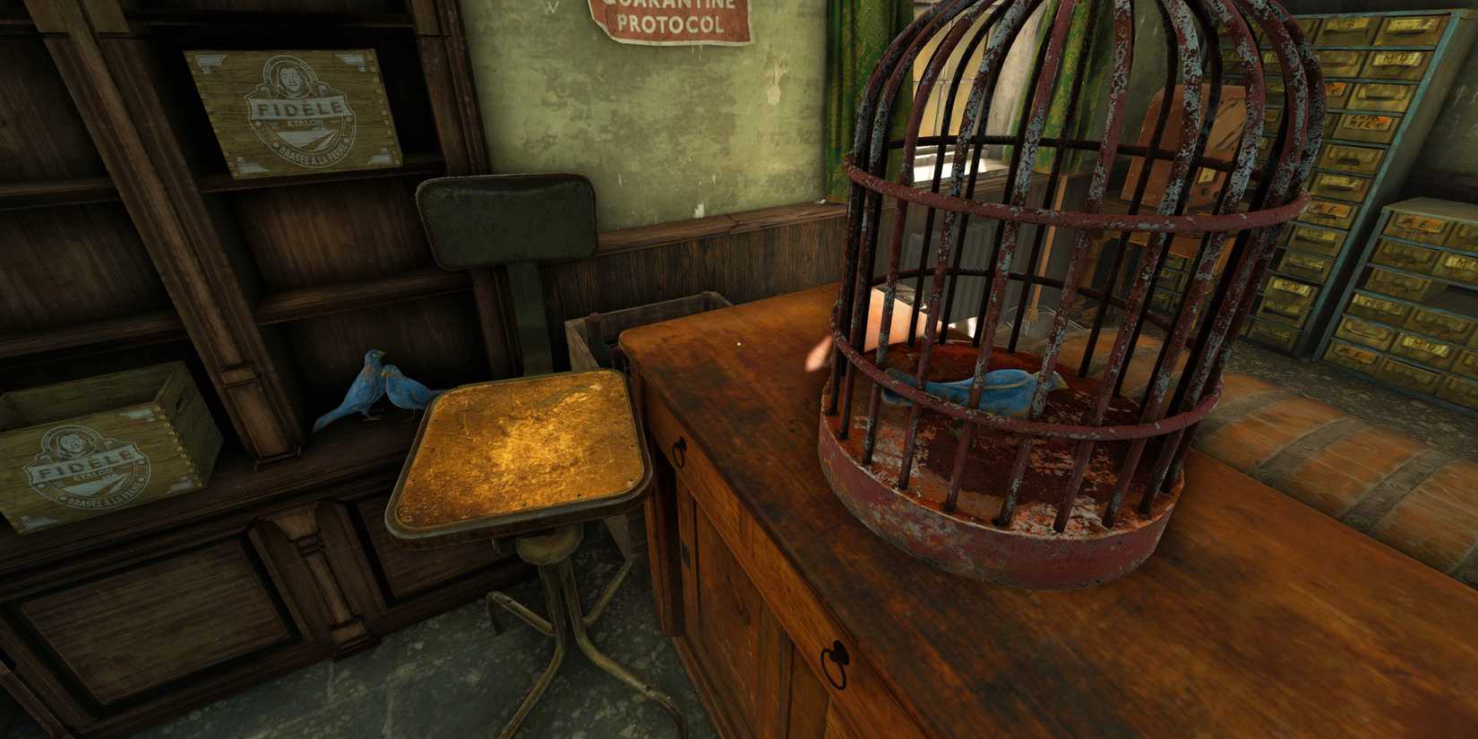 Easter Eggs Atomfall References Monty Python Dead Parrot