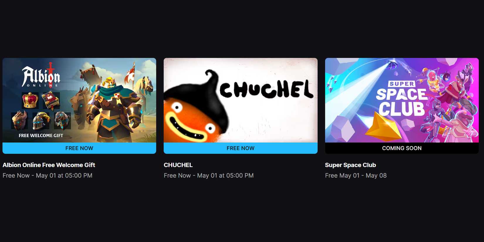 EGS Freebies as of April 24 2025