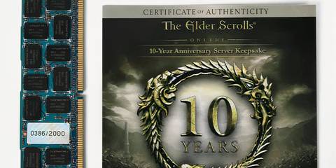 Elder Scrolls Online Celebrates Its 10th Anniversary with Unique Item for Sale