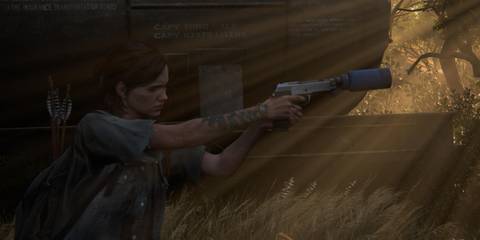 ellie's semi-auto pistol