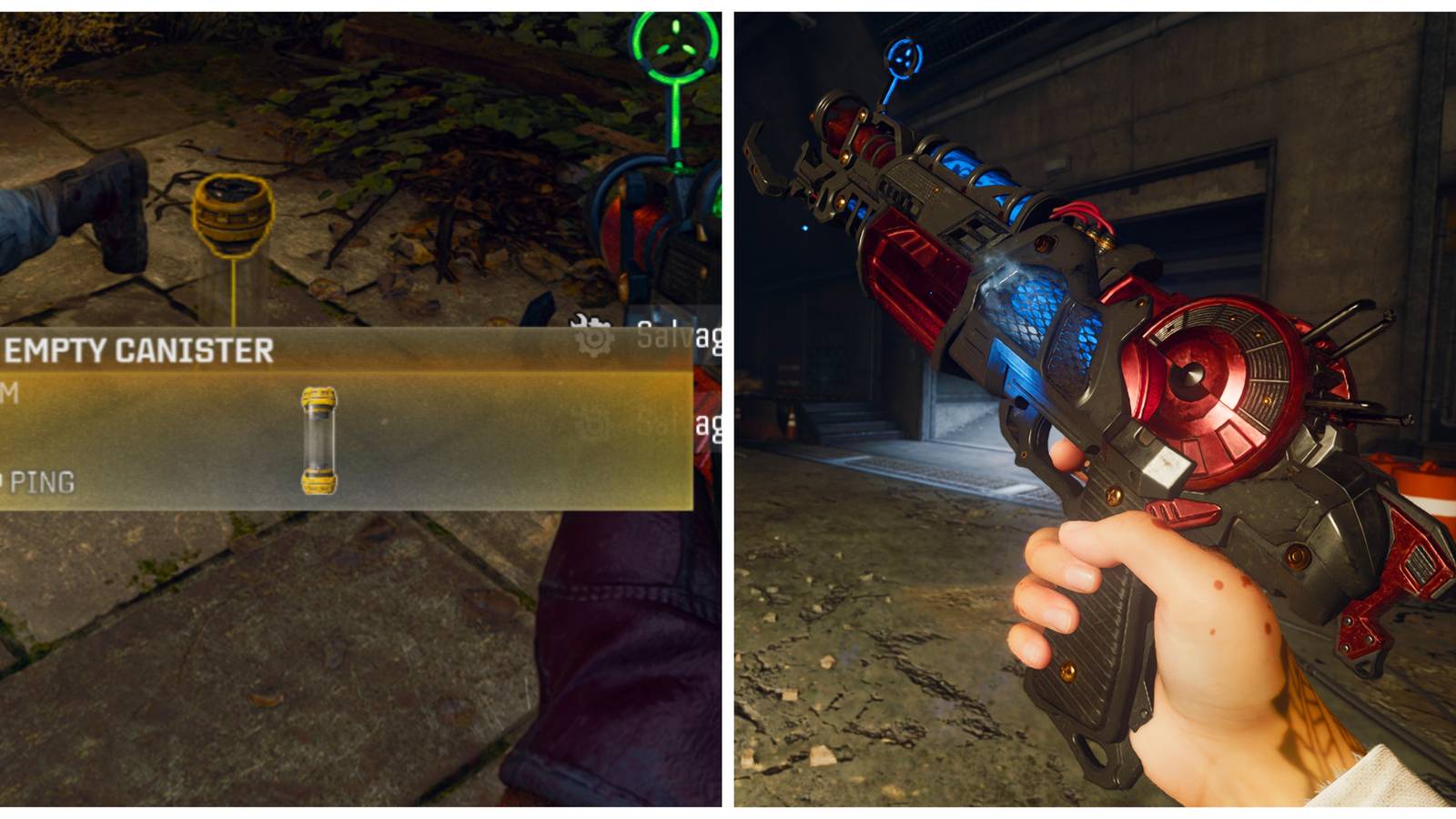 empty canister locations in shattered veil