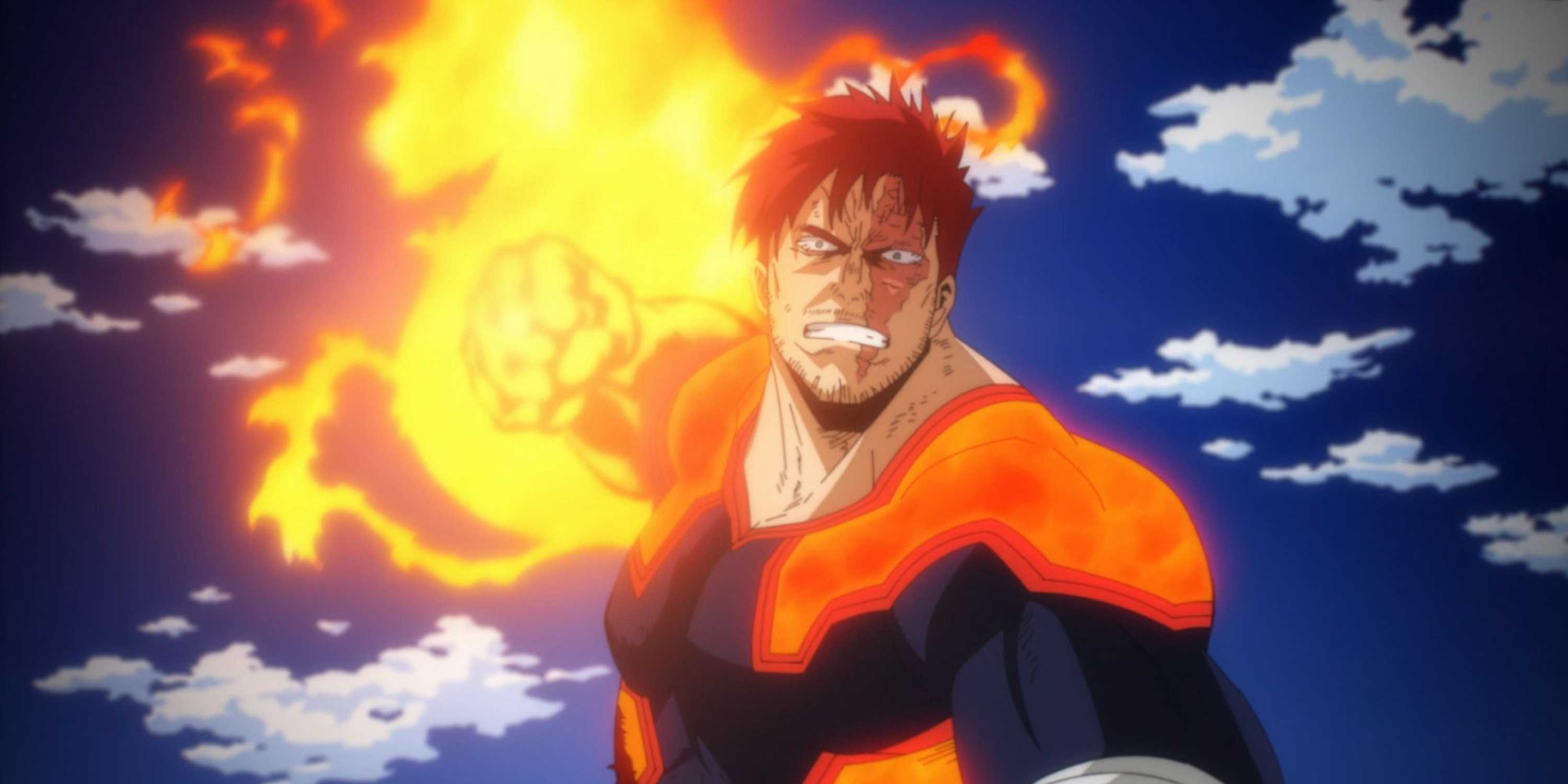 10 Pengguna Api di Anime Terkuat, Dibuat Peringkatnya 23 Endeavor attempts to hit All For One with a fire punch in My Hero Academia