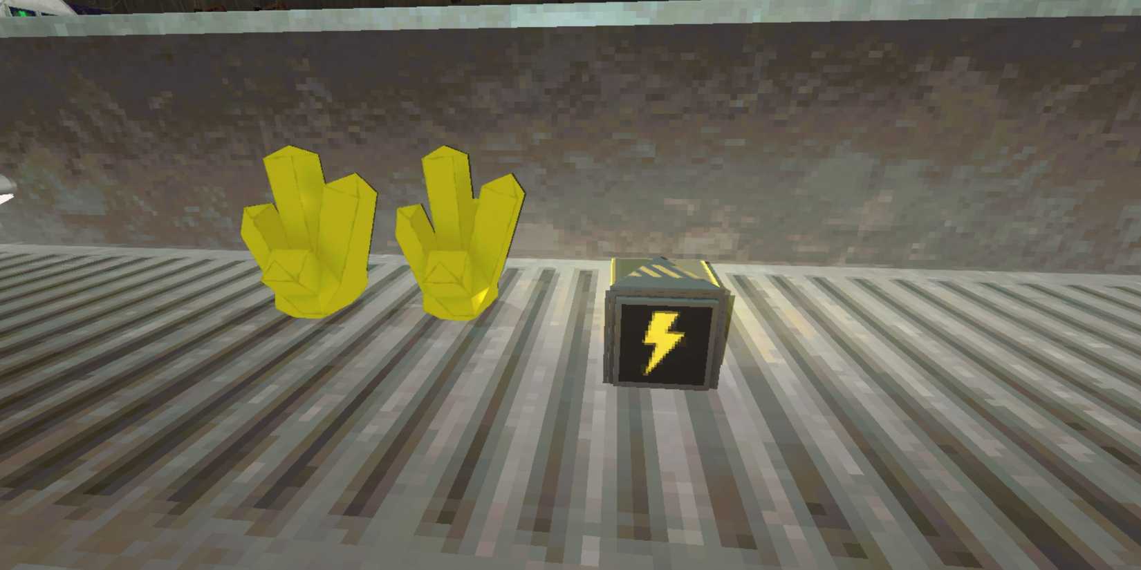 energy crystals and recharge drones