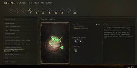 Evasive Infusion RuneScape Dragonwilds