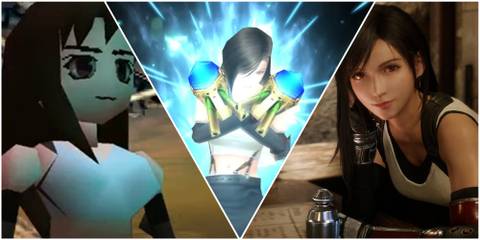 Tifa's Playable Appearances- Final Fantasy 7 Dissidia 012 FF7 Remake