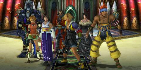 Every party member in Final Fantasy 10