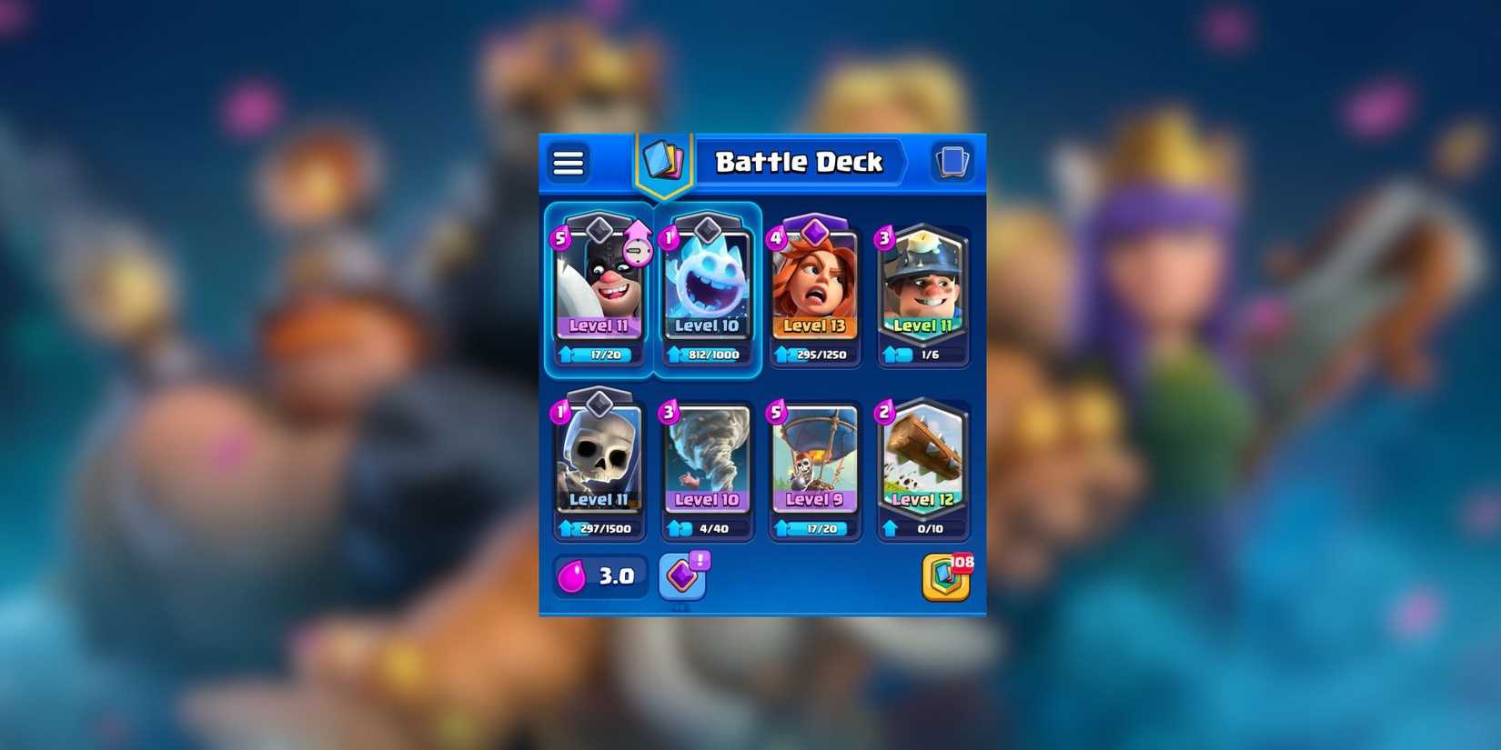 evo executioner miner balloon deck clash royale