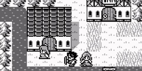 Exploring a town in Final Fantasy Adventure