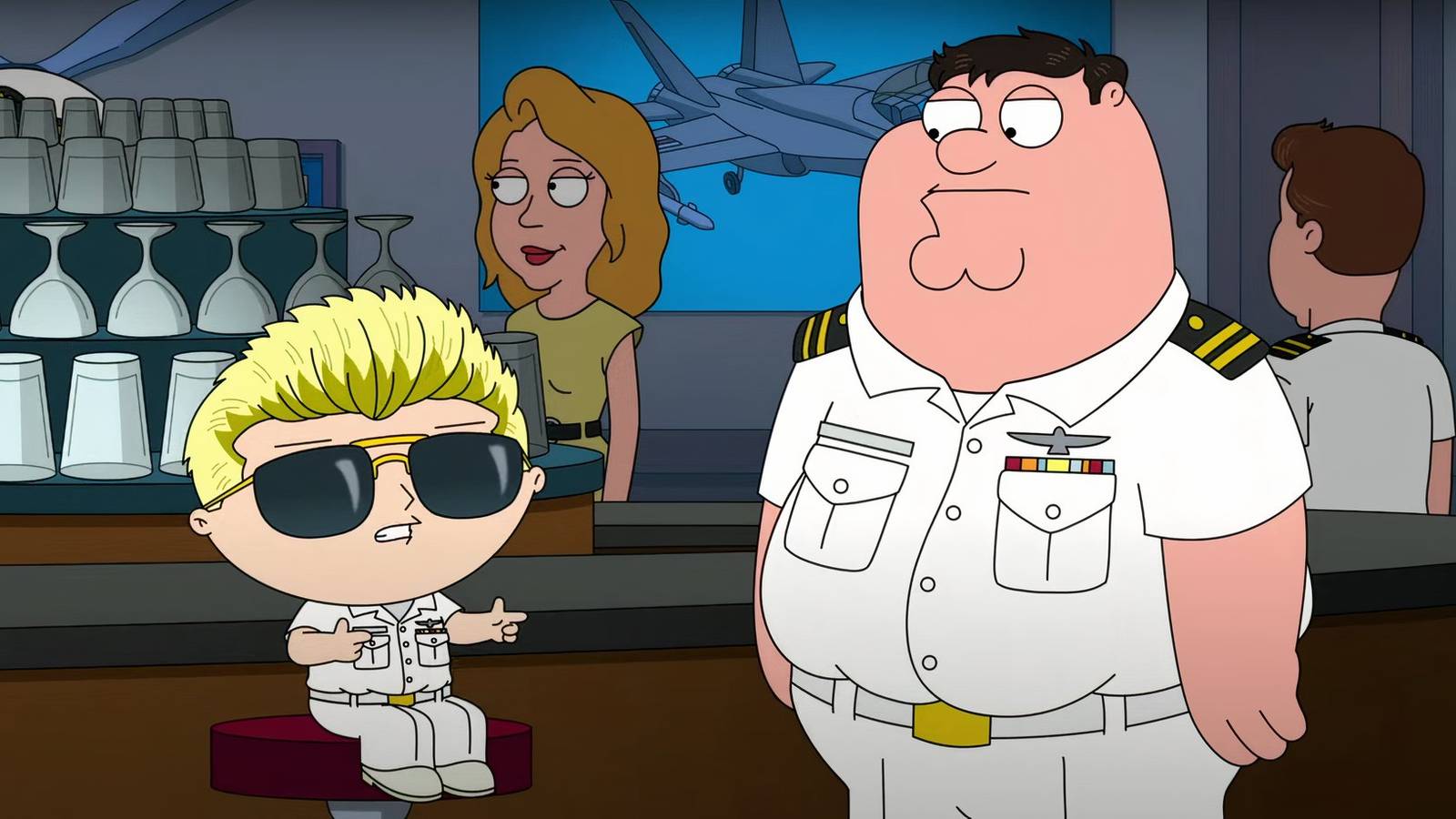 Family Guy's Top Gun Parody Falters With Fans, image size:1600x900