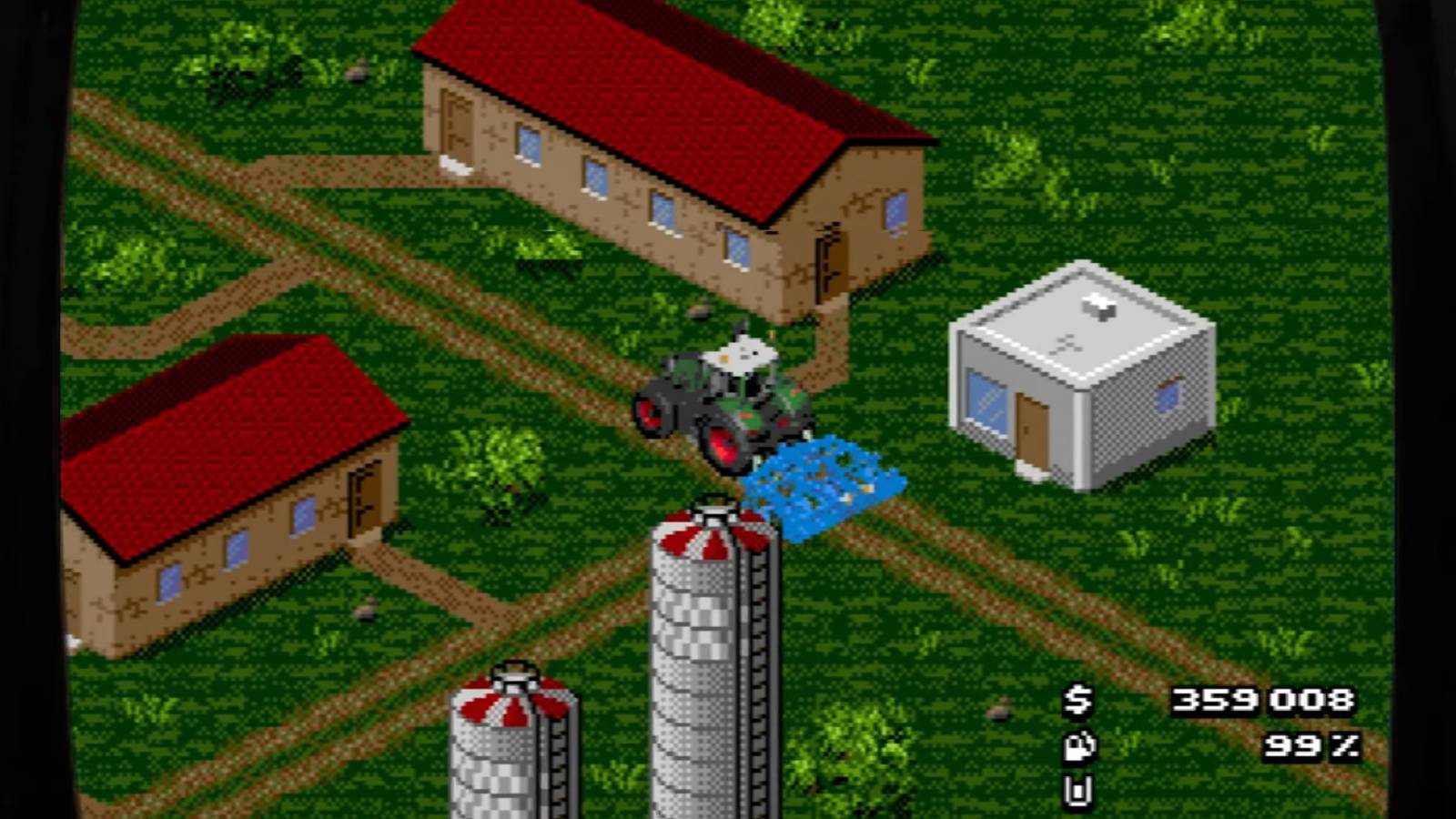 Farming Simulator 16-Bit Edition sega genesis mega drive cartridge port
