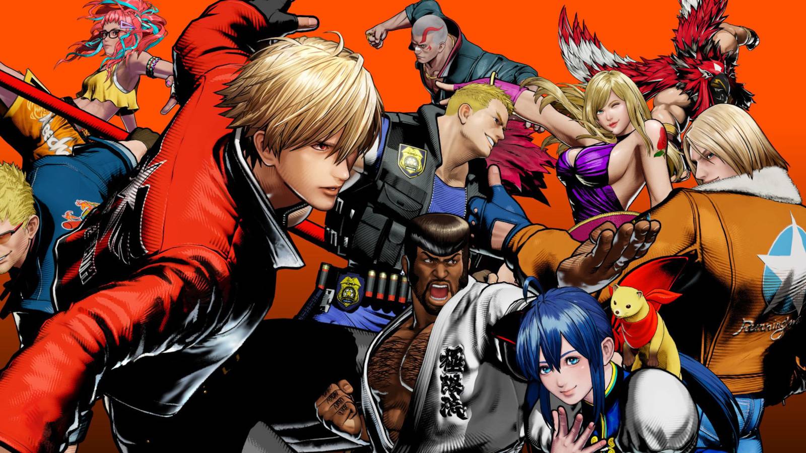 Fatal Fury City of Wolves cast