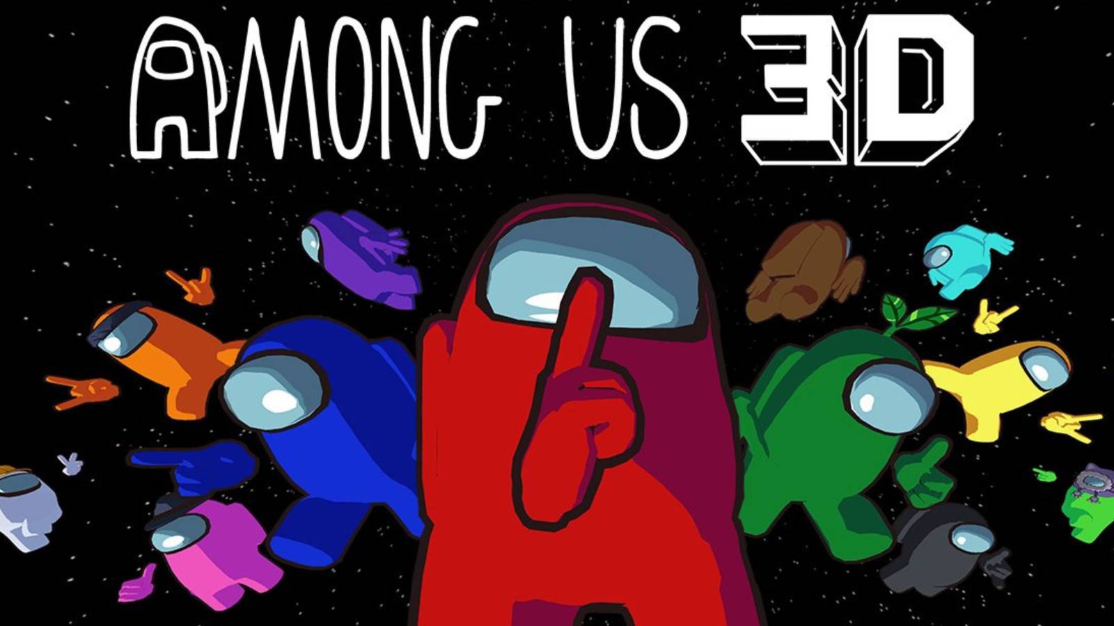 Official still of the Among US 3D game.