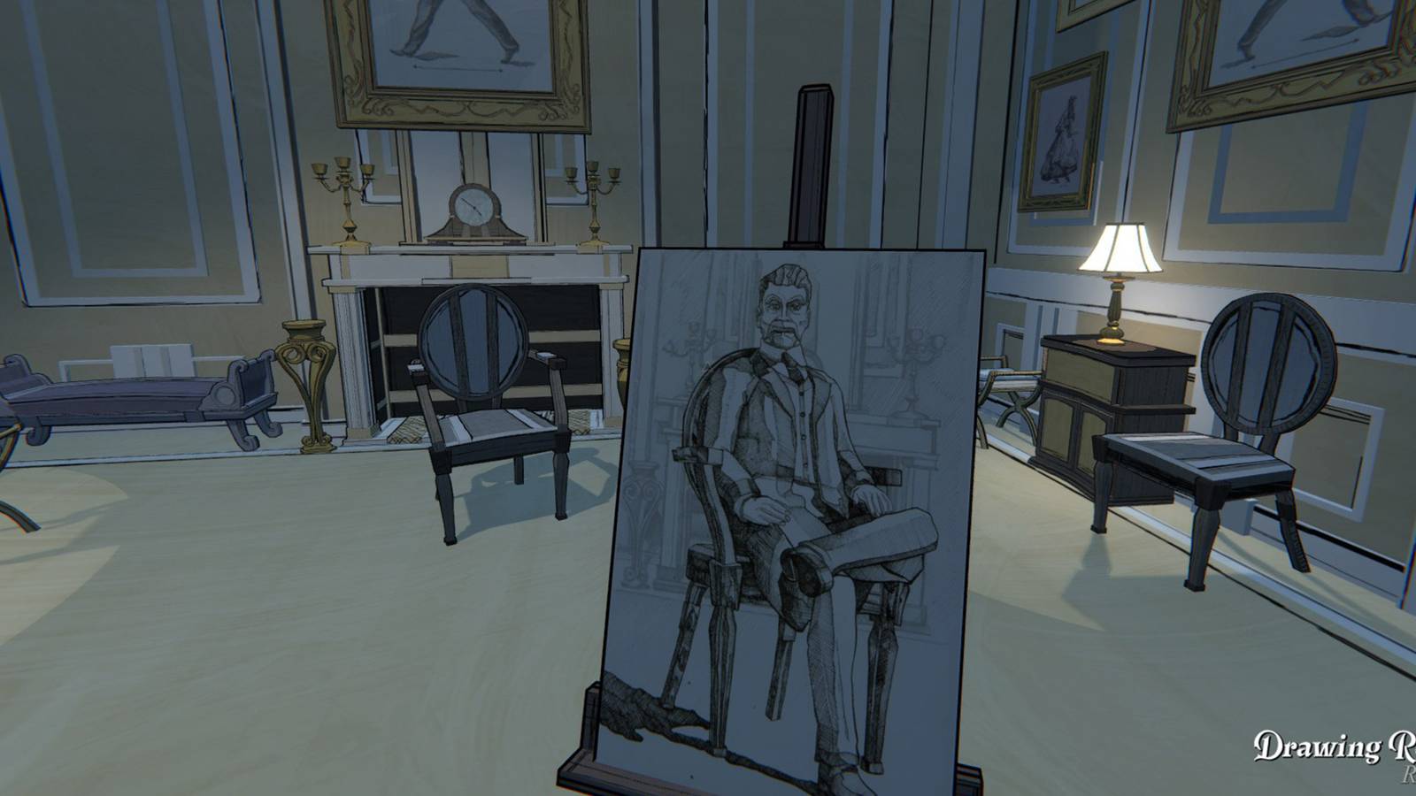 featured image, how to solve the drawing room puzzle in blue prince