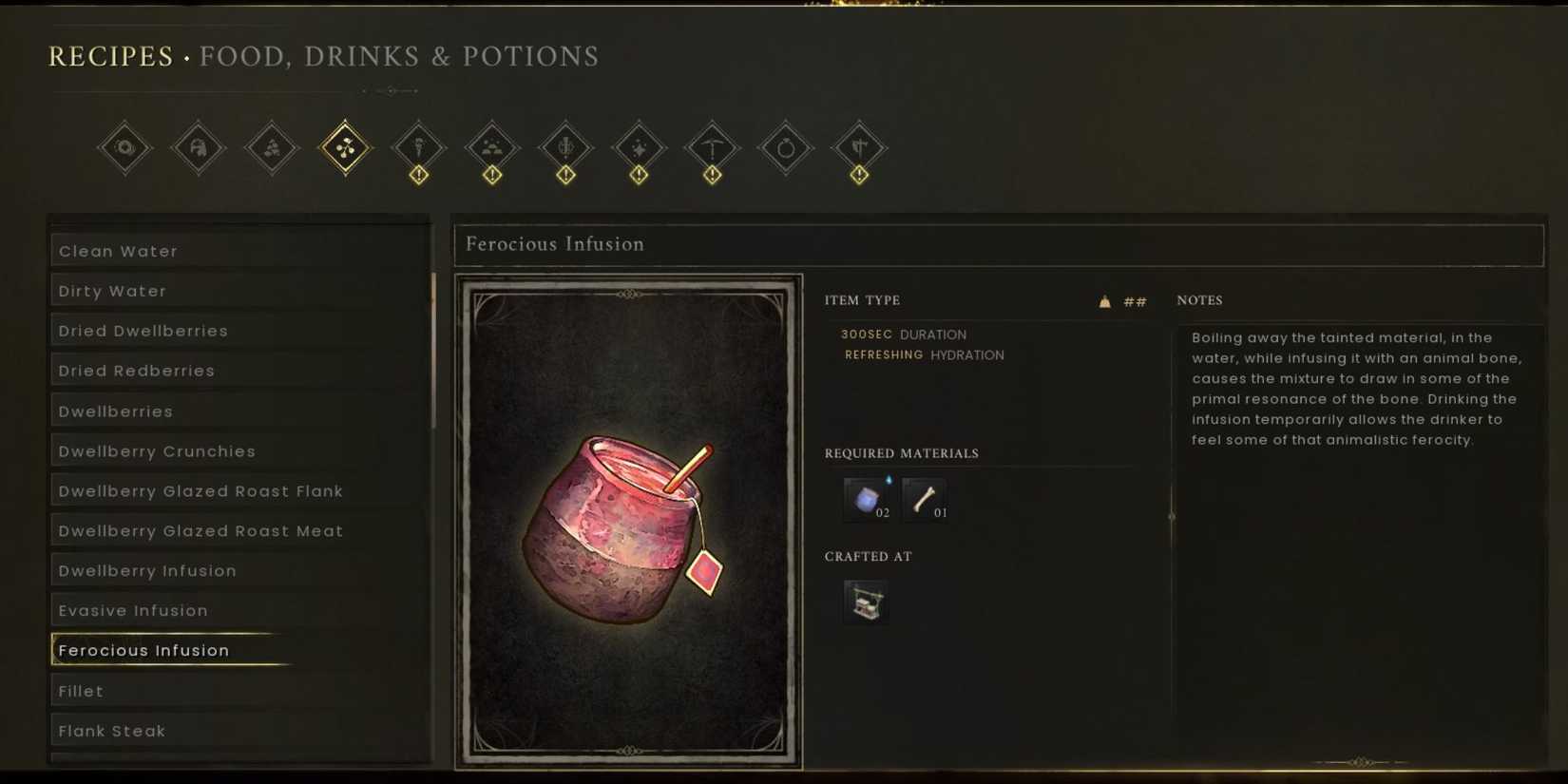 Ferocious Infusion RuneScape Dragonwilds