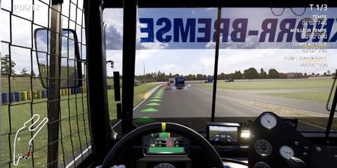 FIA European Truck Racing Championship first-person driving