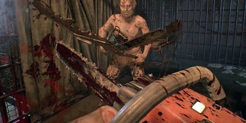 Fighting Jack Baker in Resident Evil 7 Biohazard