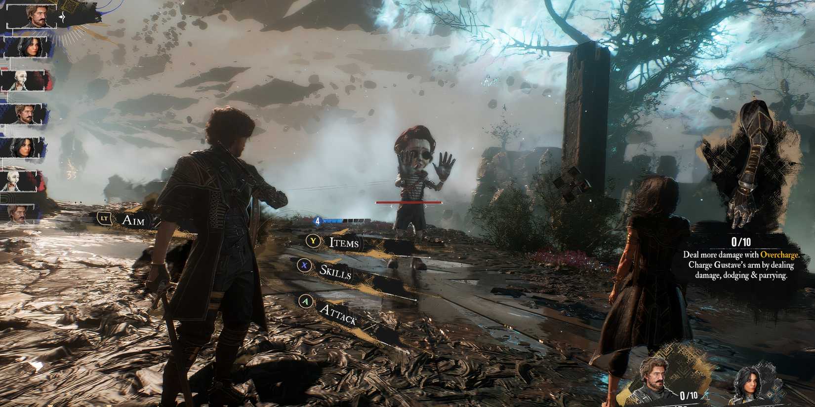 Fighting Mime in Clair Obscur Expedition 33