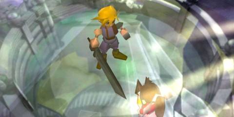 Final Fantasy 7 Cloud and Aerith