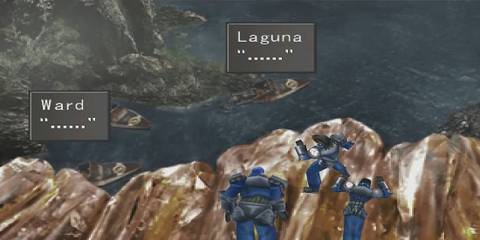 Final Fantasy 8 Laguna & Kiros Staying Silent During Ward's Final Moments Of Speech
