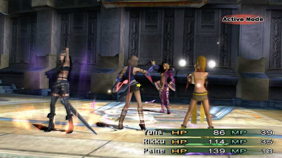 Final Fantasy X-2 In Game Screenshot 1