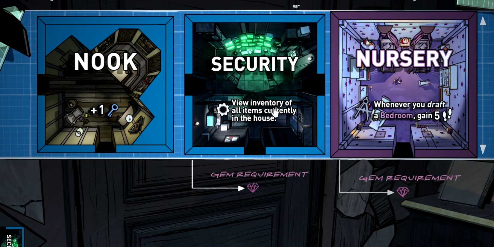 Find Gem Locations Blue Prince Get More Gems Guide Uses Room Drafting Currency