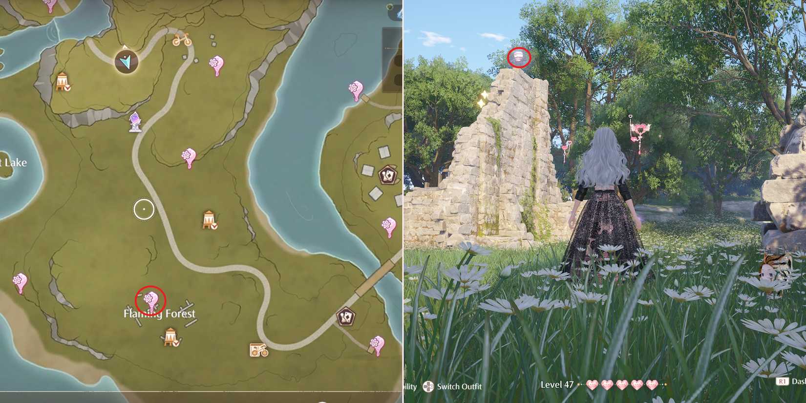 firework isles whim balloon 13 location in infinity nikki