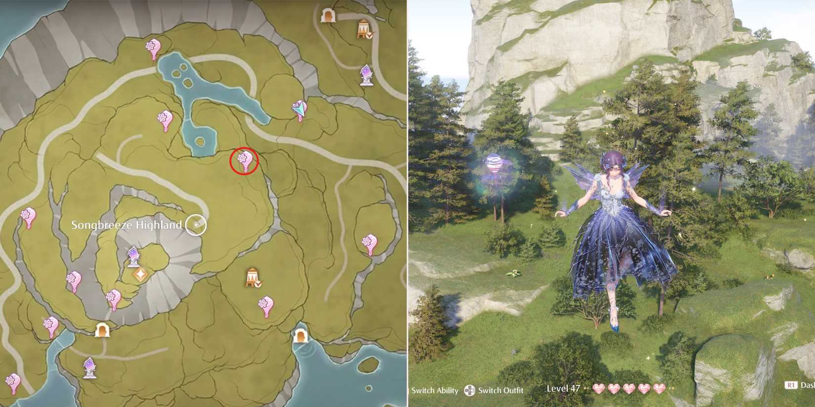 firework isles whim balloon 28 location in infinity nikki