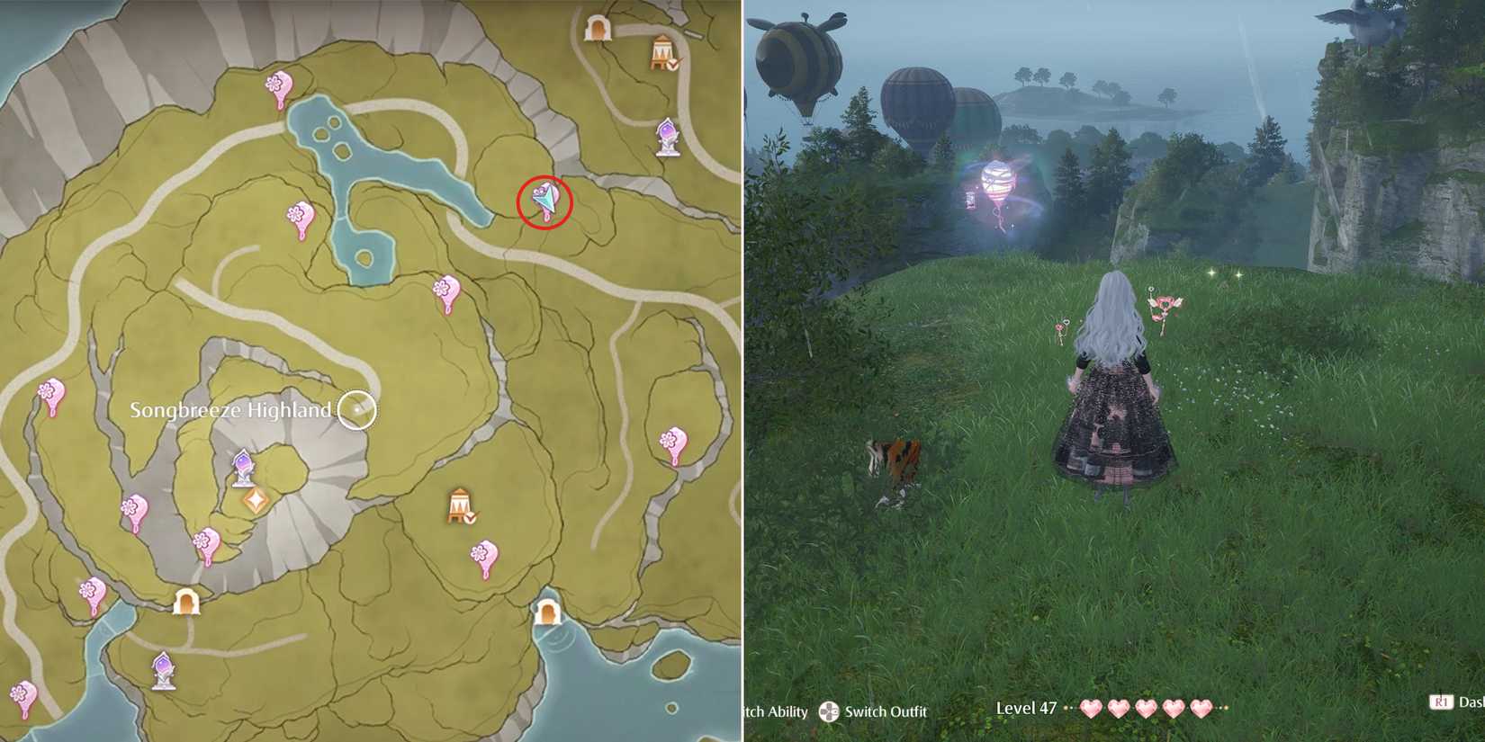 firework isles whim balloon 33 location in infinity nikki