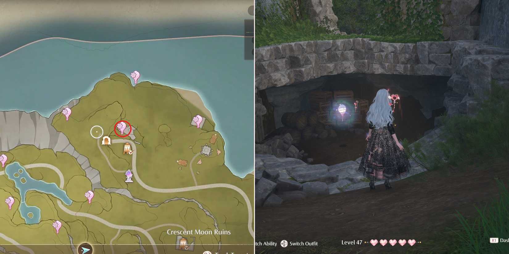 firework isles whim balloon 36 location in infinity nikki