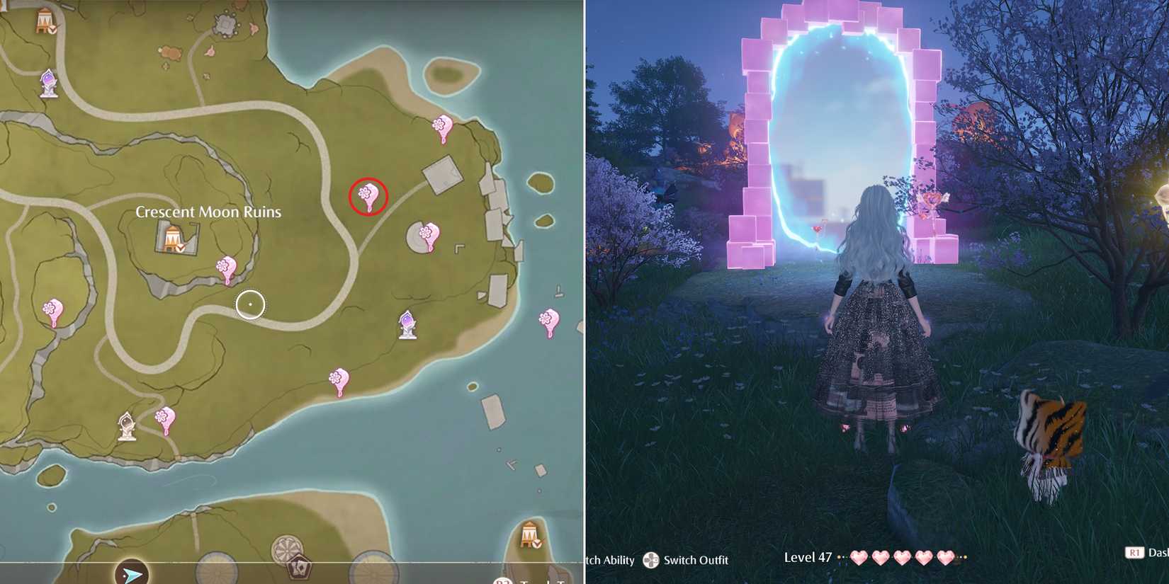 firework isles whim balloon 45 location in infinity nikki