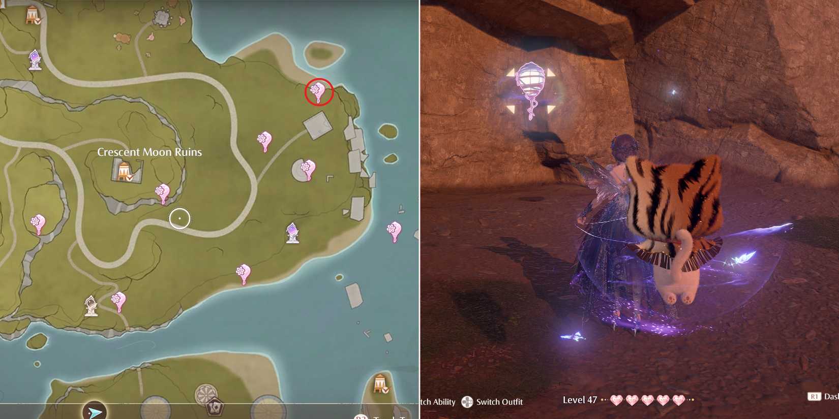 firework isles whim balloon 46 location in infinity nikki