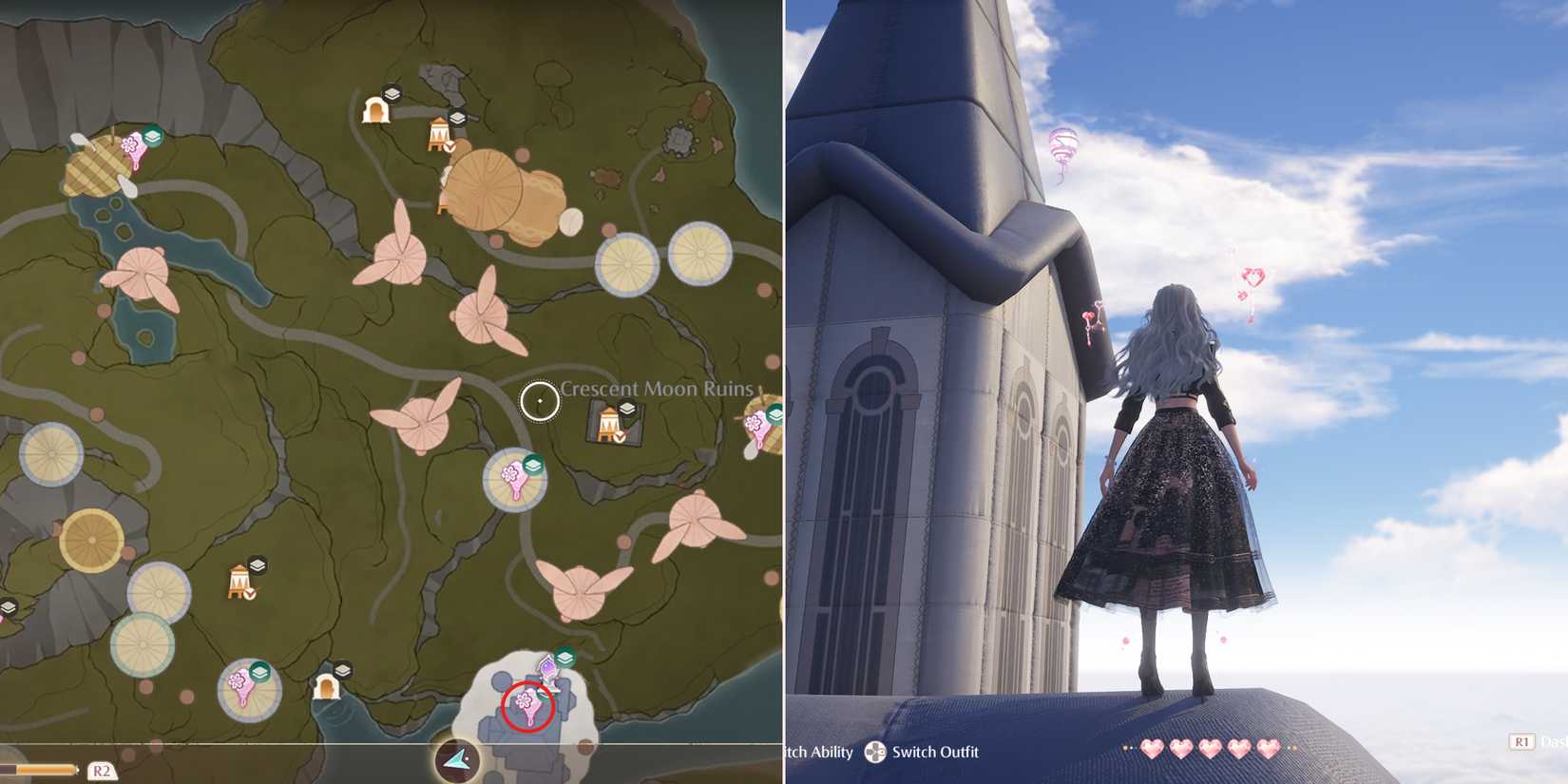 firework isles whim balloon 47 location in infinity nikki