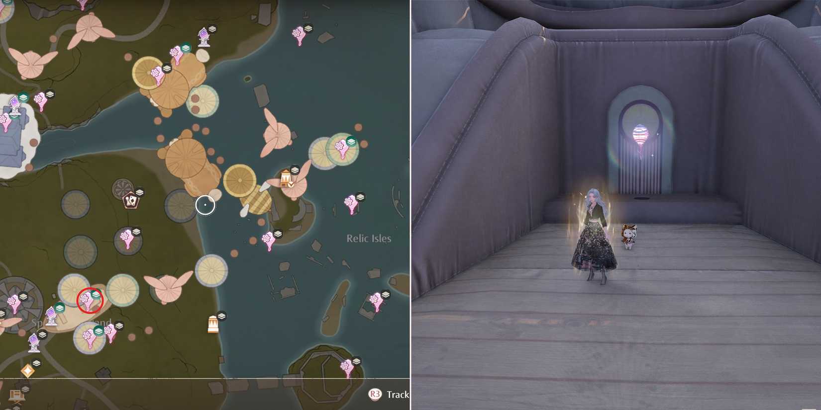 firework isles whim balloon 53 location in infinity nikki