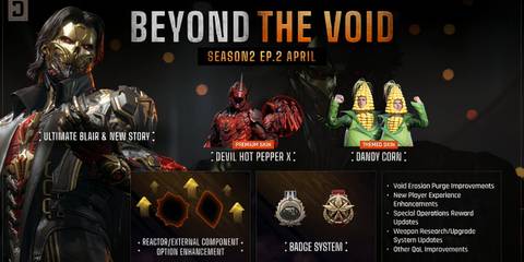 First Descendant Beyond the Void roadmap