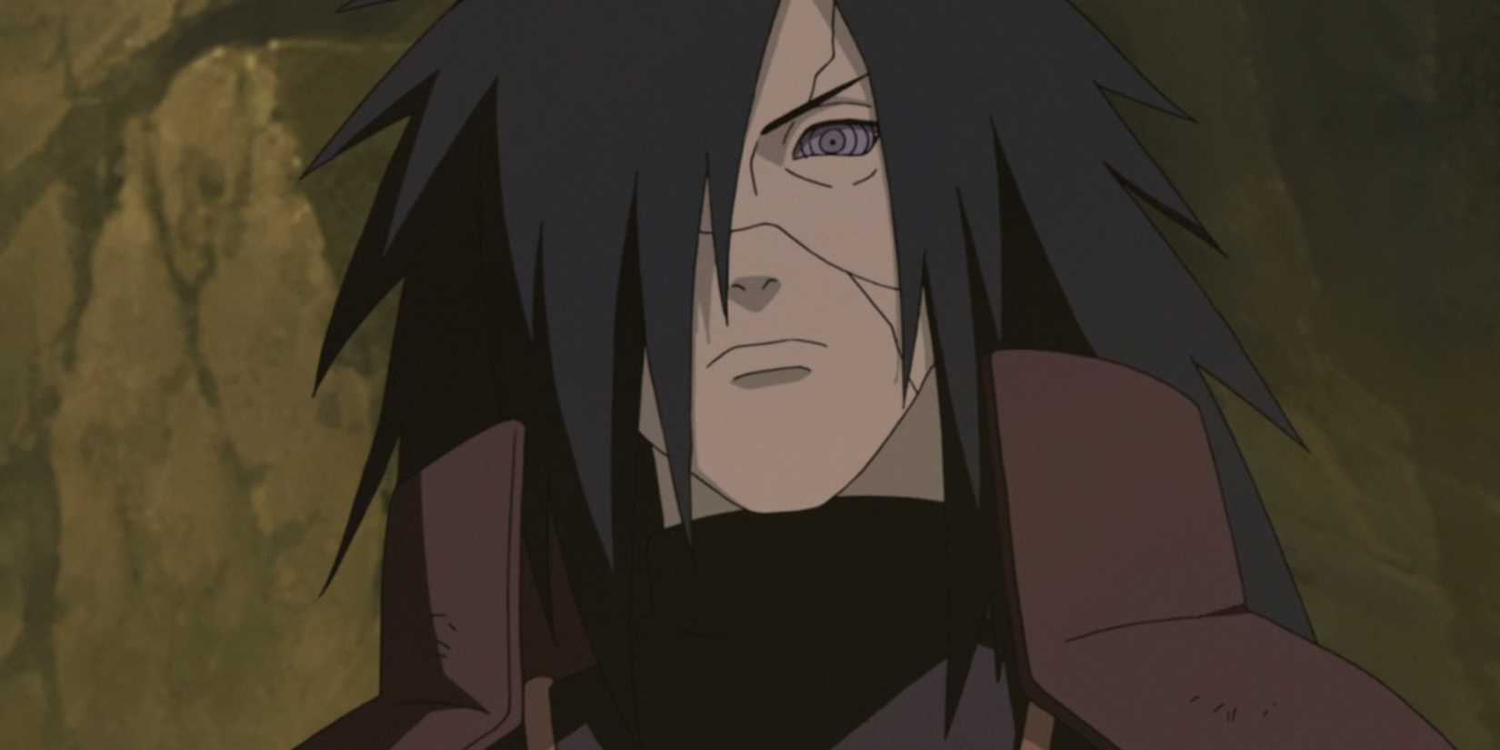Jutsu Terlarang Naruto Bakal Kembali Hadir di Boruto 6 Madara Uchiha scowls with his Rinnegan active.