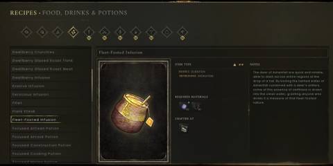 Fleet-Footed Infusion RuneScape Dragonwilds