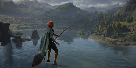 Flying in Hogwarts Legacy