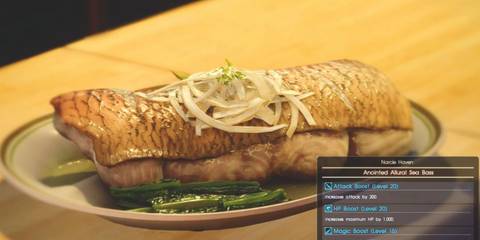 Food in Final Fantasy 15