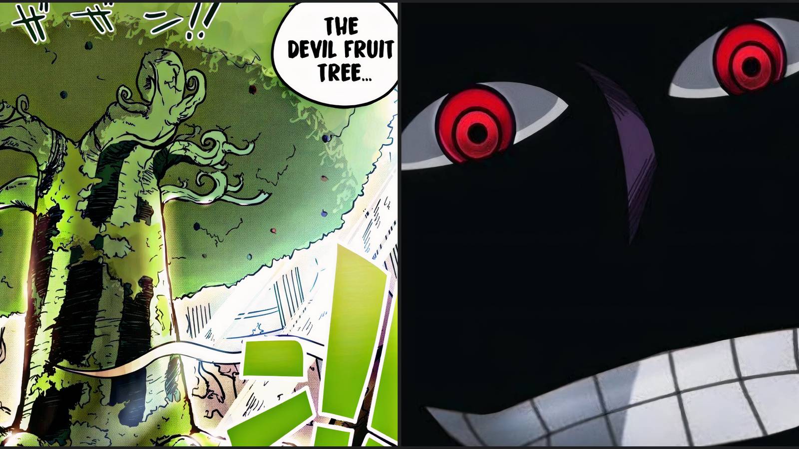 Forest God And Sea God One Piece Harley Imu